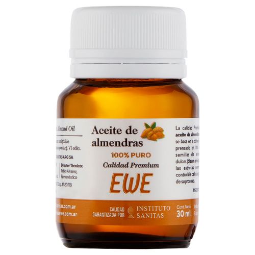 Ewe Aceite De Almendras Puro Auténtico