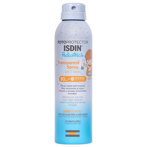 Fotoprotector Isdin Spf50+ Pediatrics Spray Wet Skin