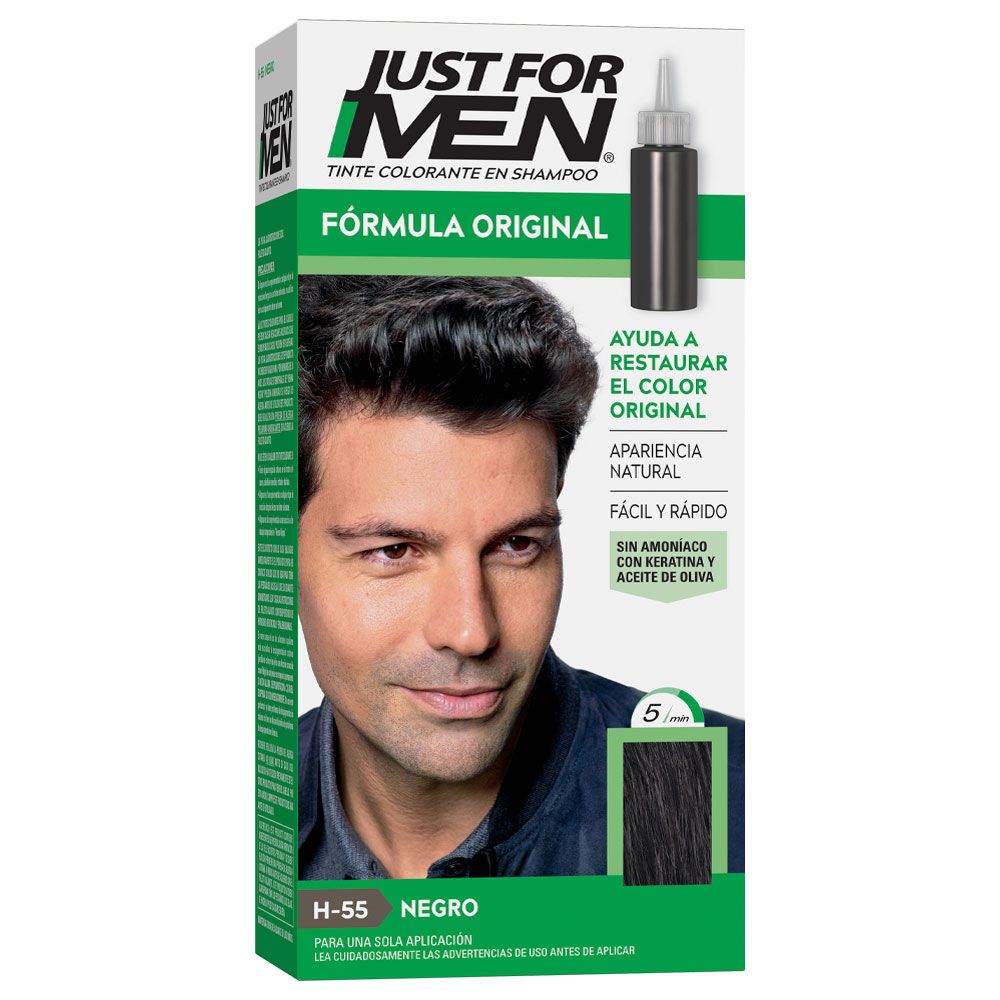 Just For Men Tintura En Shampoo Fórmula Original