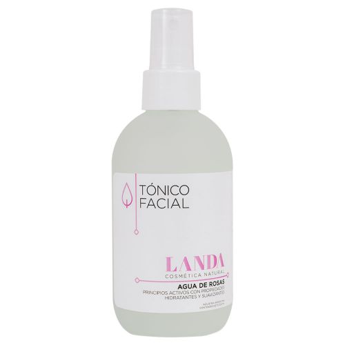 Landa Tónico Facial Agua De Rosas