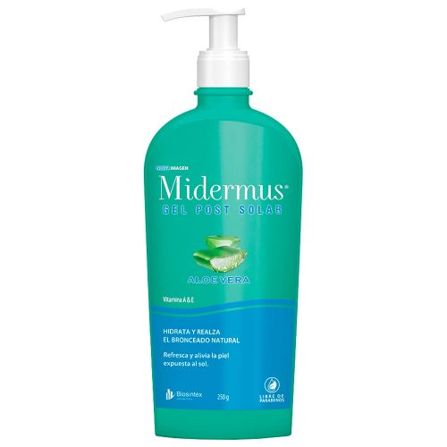 Midermus Gel Post Solar Hidratante Aloe Vera