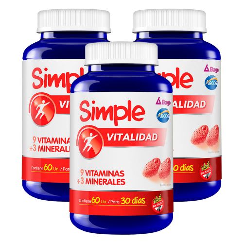 Pack Simple Vitalidad En Frascos