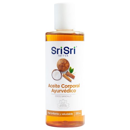 Sri Sri Aceite Corporal Ayurvédico Coco