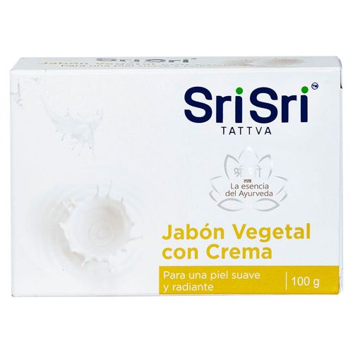 Sri Sri Jabón Vegetal Con Crema De Leche