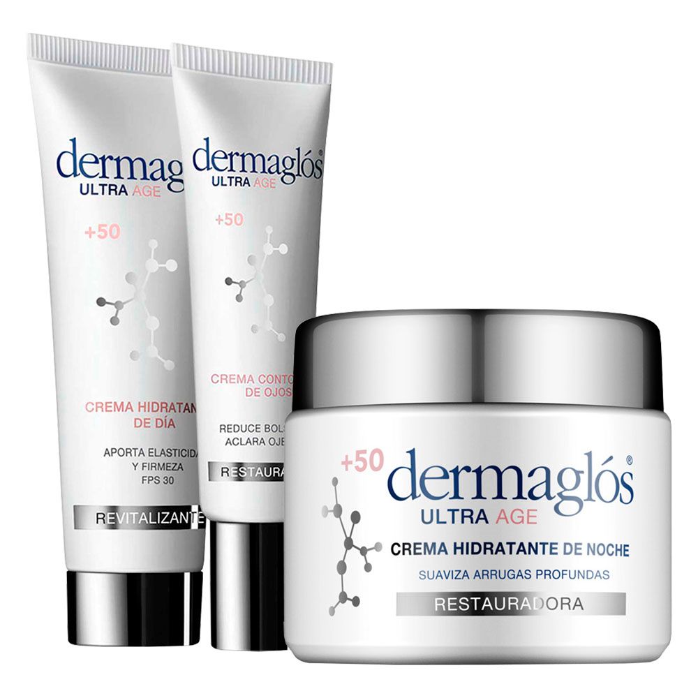 Dermaglós rutina completa ultra age +50 años
