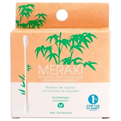 Meraki hisopos de bambú biodegradables