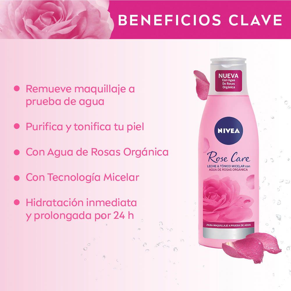 Leche Limpiadora Suave, 200 ml - nivea