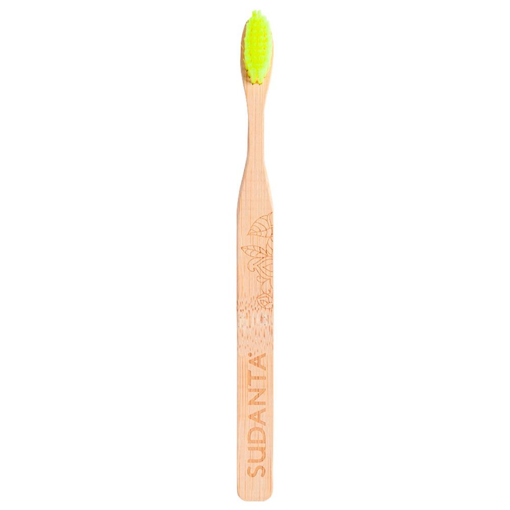 Sri sri sudanta cepillo dental de bambú ecofriendly