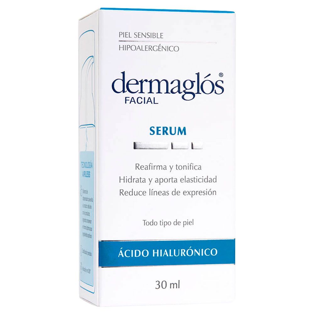 Dermaglós facial sérum ácido hialurónico