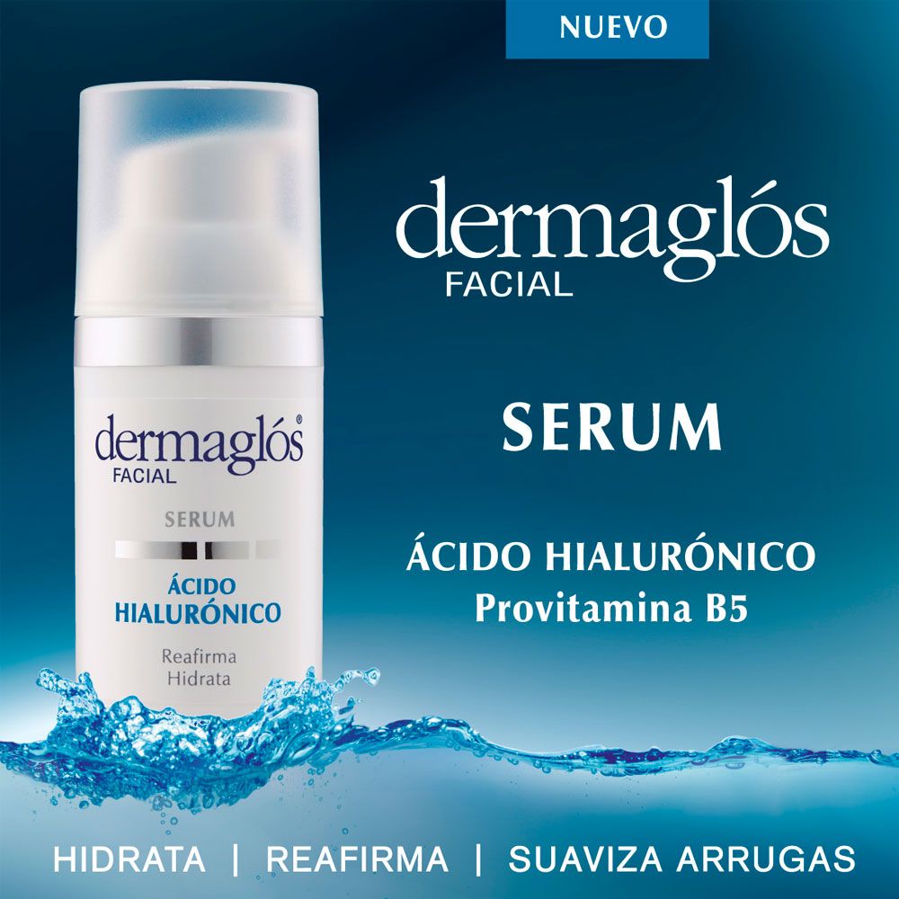 Dermaglós facial sérum ácido hialurónico