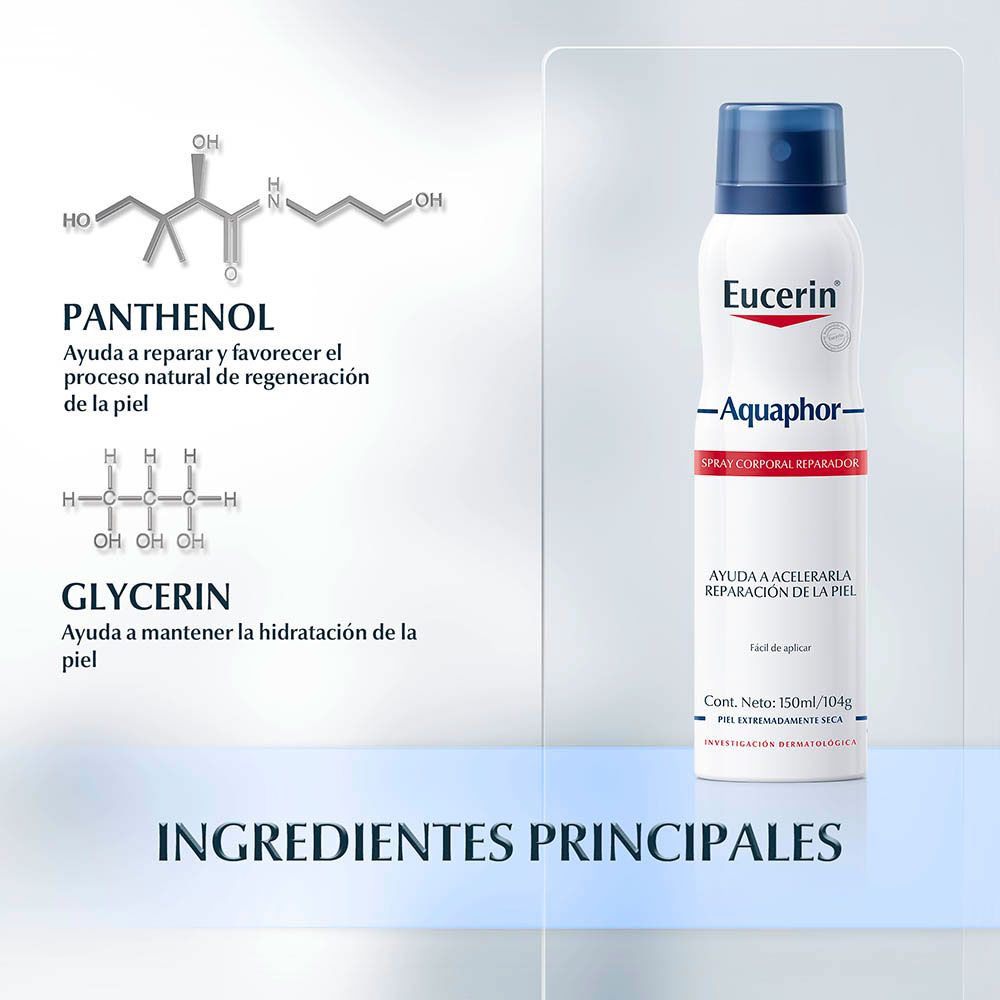 Eucerin Aquaphor Spray Corporal Reparador X 150ml Farmacia Leloir