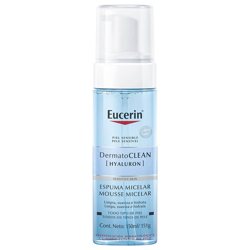 Eucerin dermatoclean hyaluron espuma micelar
