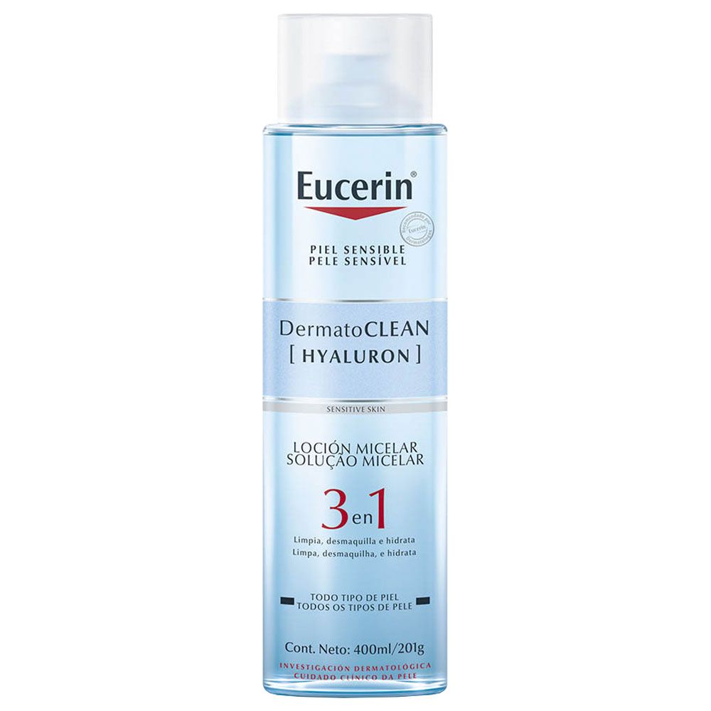 Eucerin dermatoclean hyaluron loción micelar 3 en 1