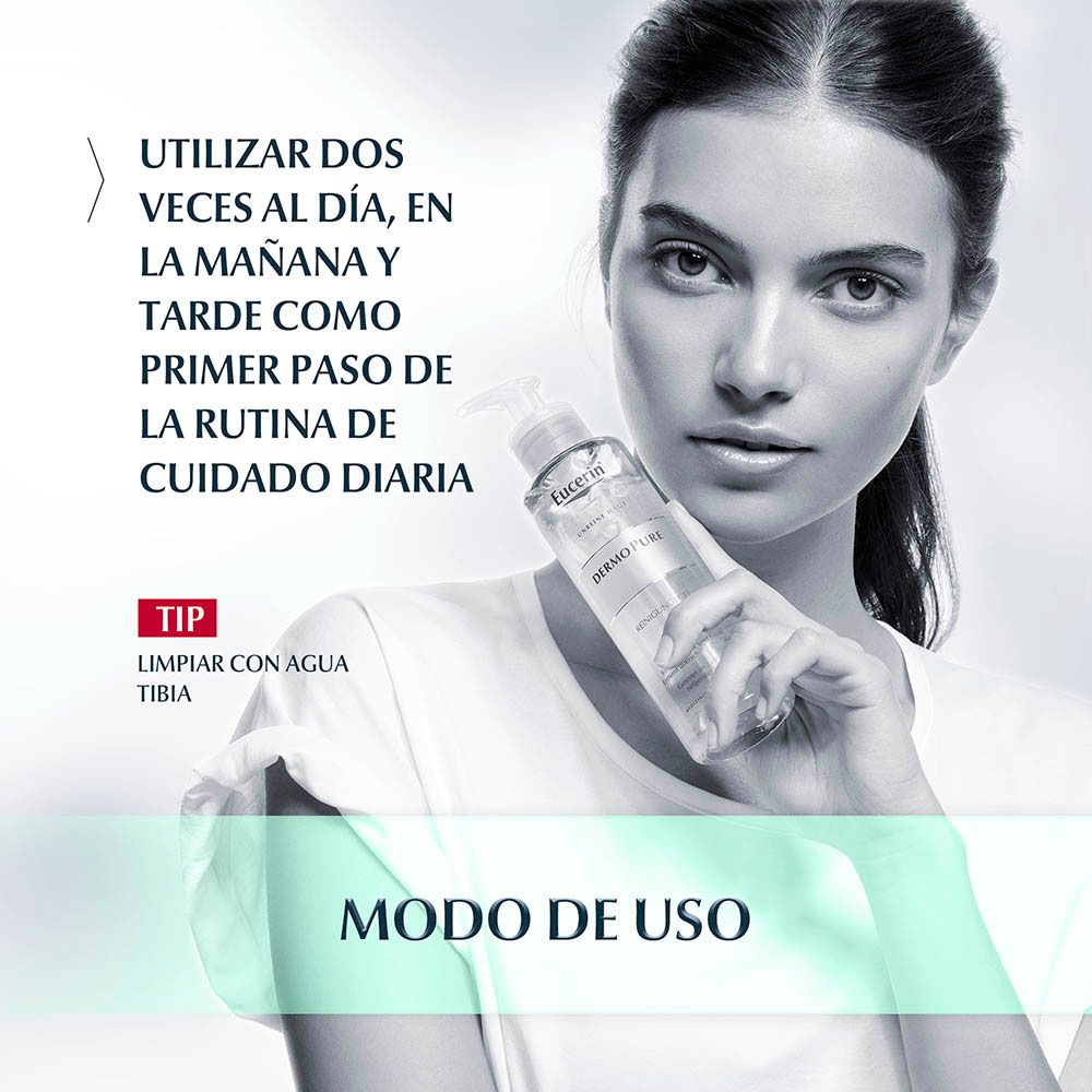 Eucerin dermopure oil control gel limpiador facial