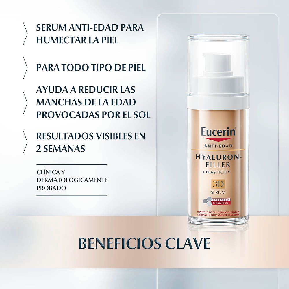 Eucerin hyaluron filler elasticity 3d serum
