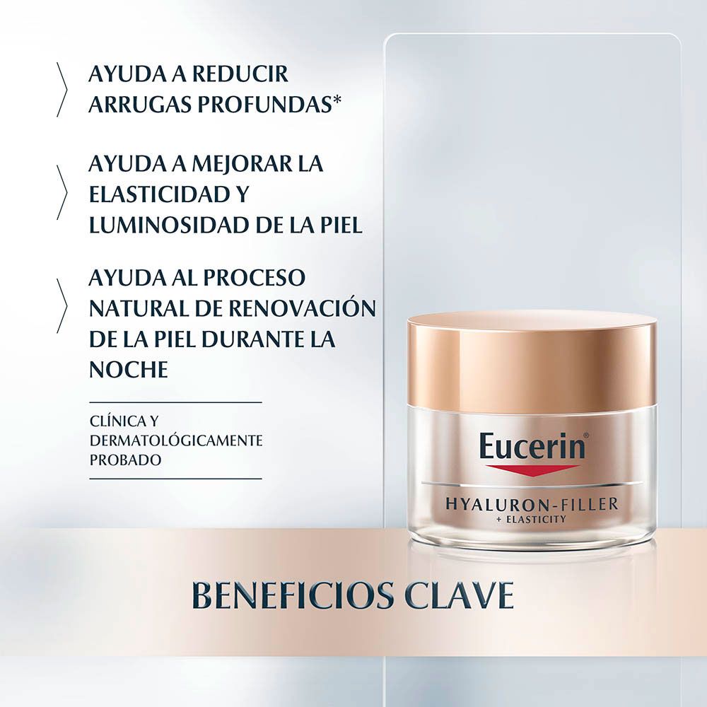 Eucerin hyaluron filler elasticity facial noche