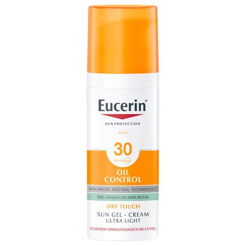 Eucerin Sun Gel Oil Control Fps30 Toque Seco Protector Solar