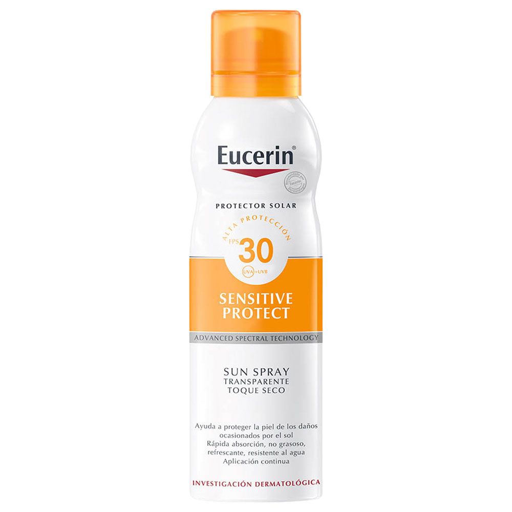 Eucerin sun fps30 spray transparente dry touch