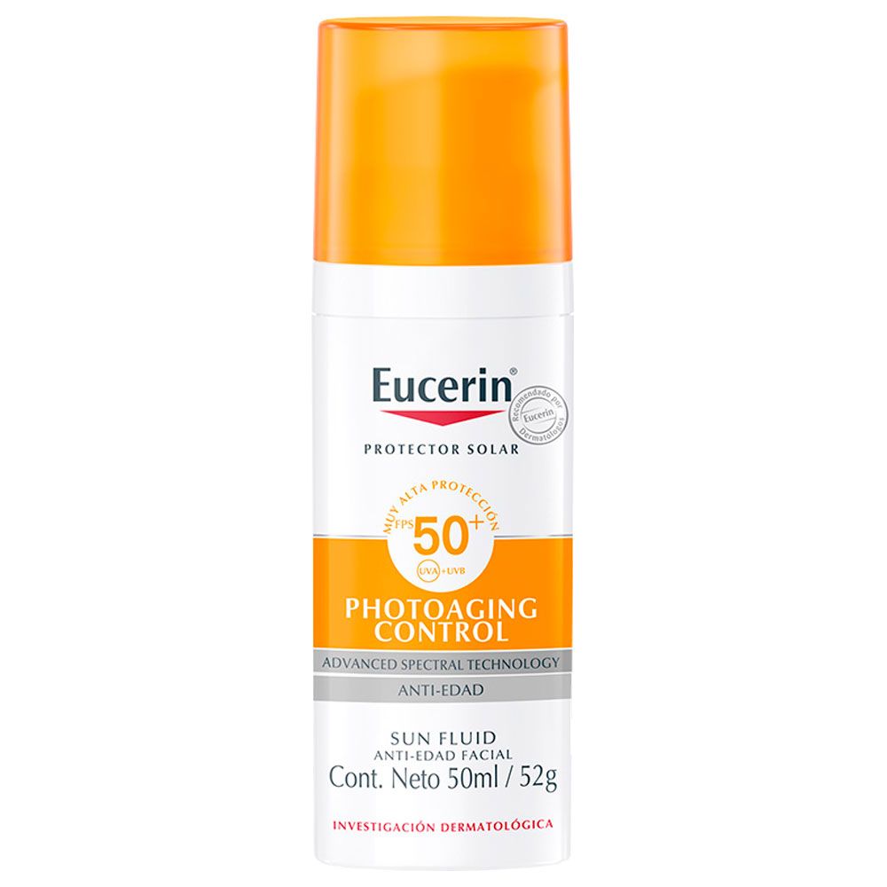Eucerin sun fps50 fluido antiedad facial
