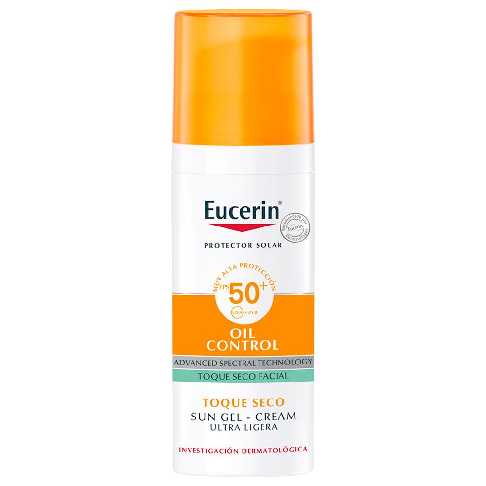 Eucerin sun fps50 sensitive oil control facial
