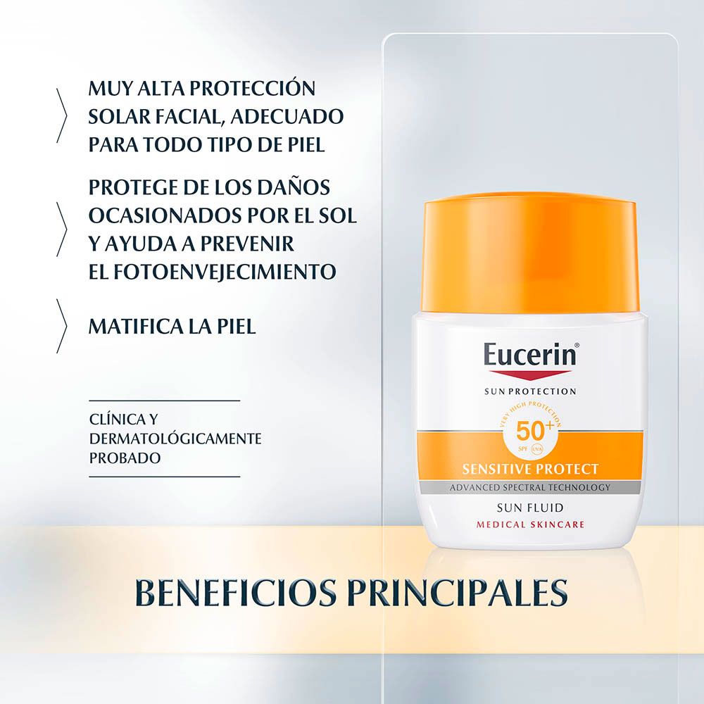 Eucerin sun fps50 sensitive protect matificante