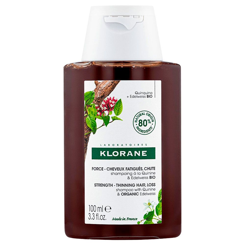 Klorane quinina shampoo para la caí­da del cabello