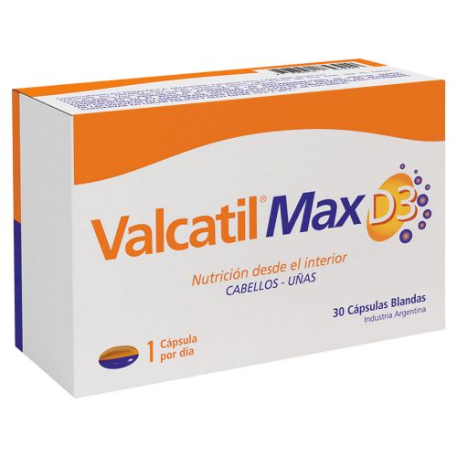 Valcatil Max D3 Cápsulas Blandas