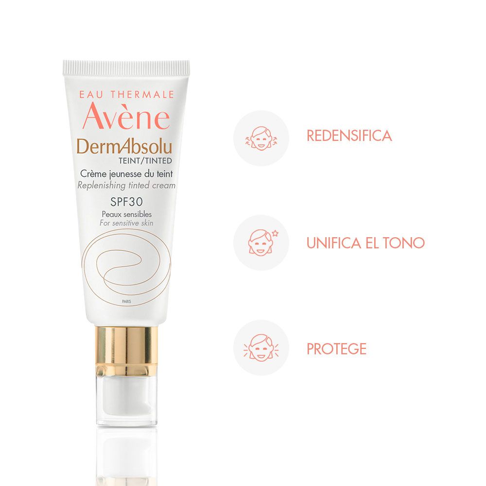 Avene dermabsolu crema redensificante con color