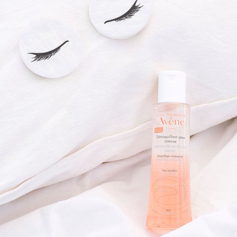 Avene desmaquillante intenso de ojos sensibles bifásico