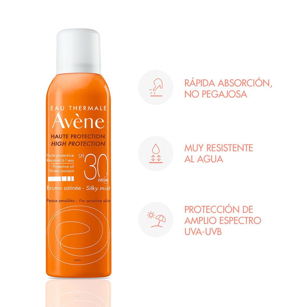 Avene protector solar spf30 bruma satinada
