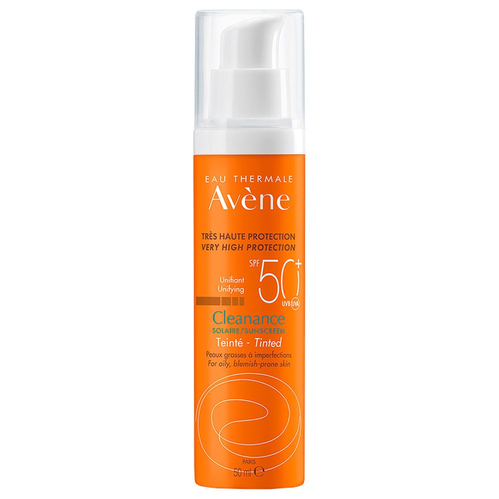 Avene protector solar spf50 cleanance color
