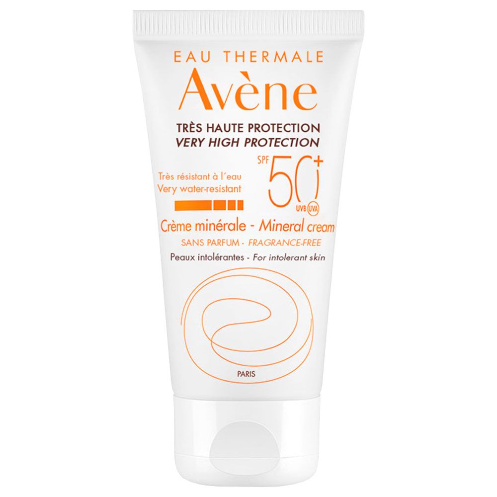 Avene protector solar spf50 crema mineral