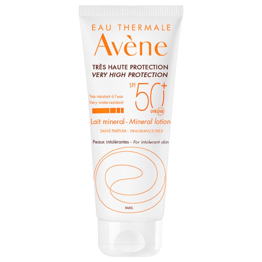 Avene protector solar spf50 leche mineral
