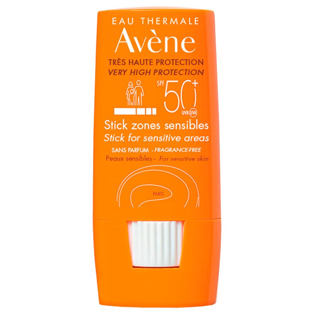 Avene protector solar spf50 stick zonas sensibles