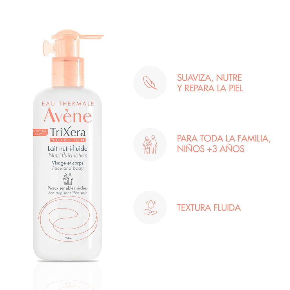 Avene trixera nutrition leche nutri-fluida