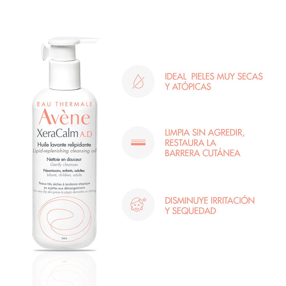 Avene xeracalm ad aceite limpiador