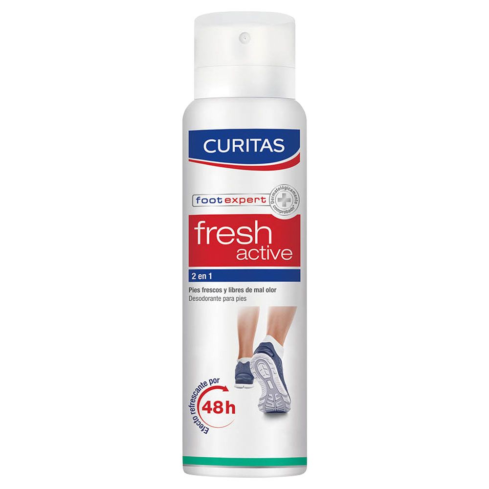 Curitas desodorante para pies fresh active