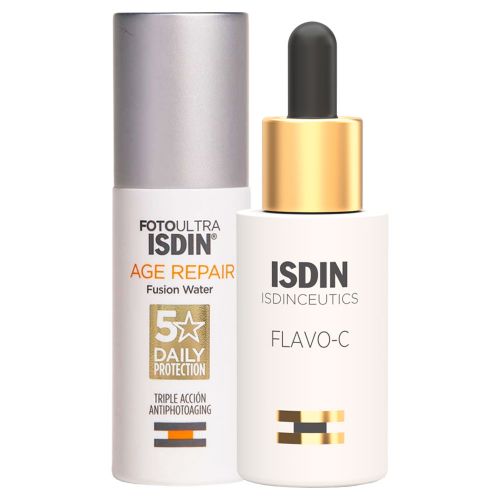 Isdin Combo Flavo-c Serum + Fotoultra Age Repair