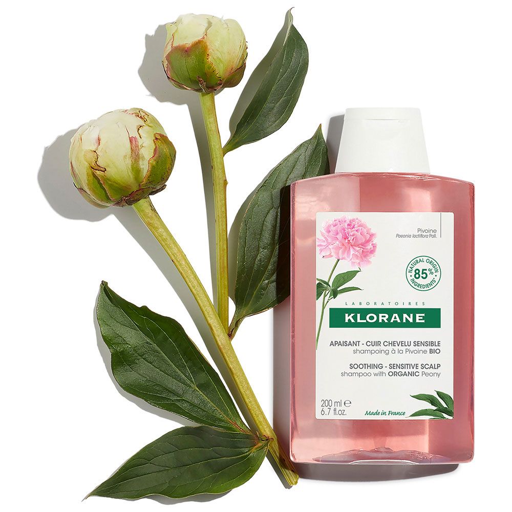 Klorane Peoní­a Shampoo Para Cuero Cabelludo Irritado