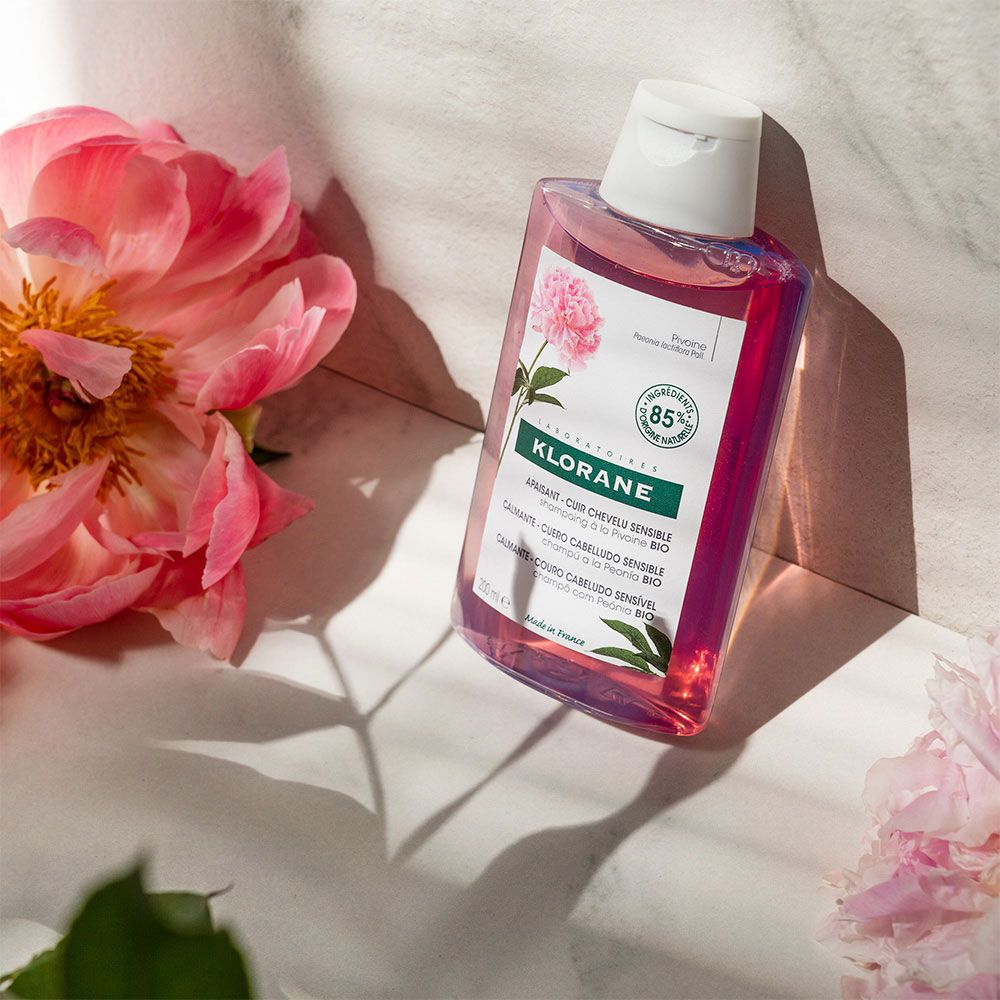 Klorane Peoní­a Shampoo Para Cuero Cabelludo Irritado