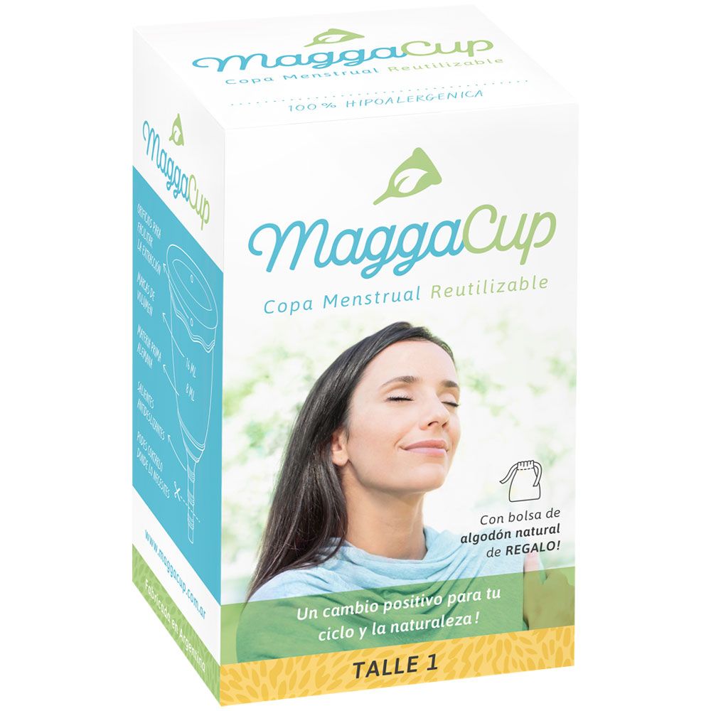 Maggacup copita menstrual reutilizable