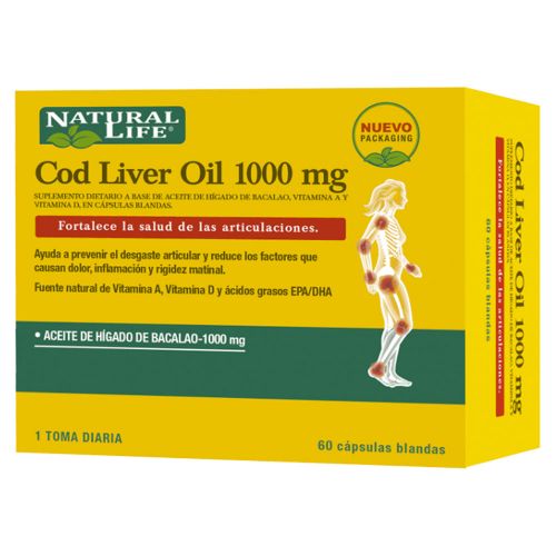 Natural Life Cod Liver Oil 1000mg