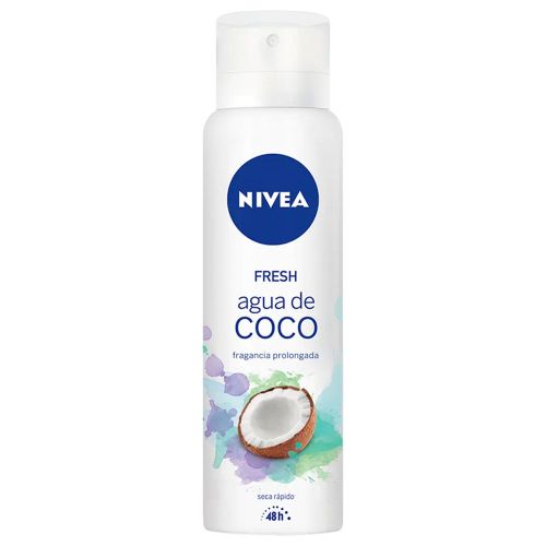 Nivea Fresh Agua De Coco Antitranspirante Femenino Aerosol