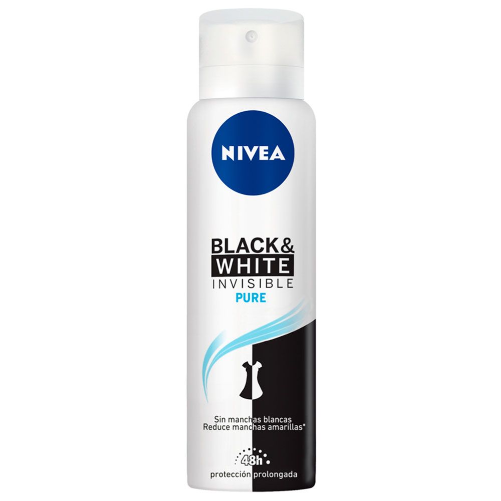 Nivea desodorante antitranspirante invisible black & white