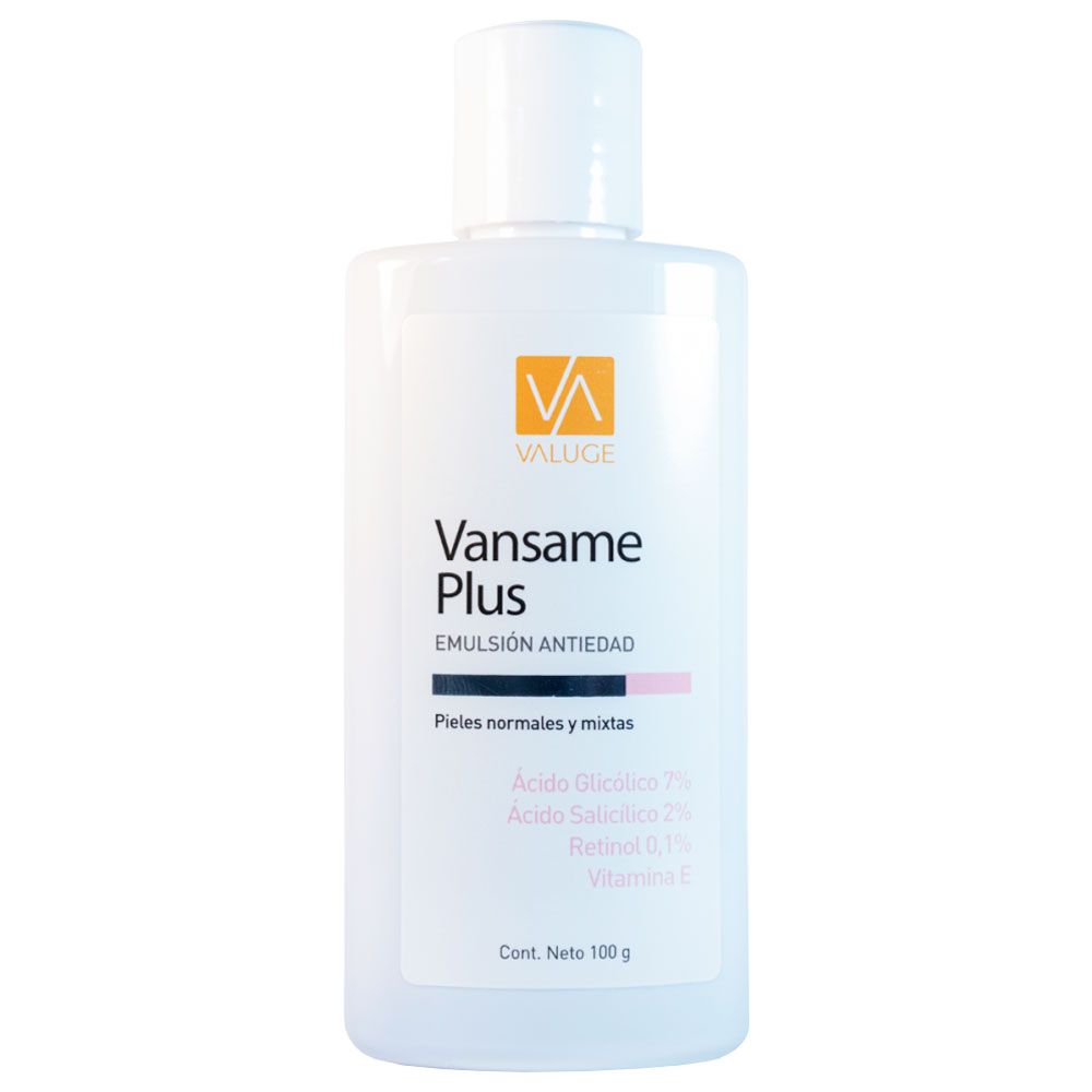 Vansame plus emulsión corporal suavizante