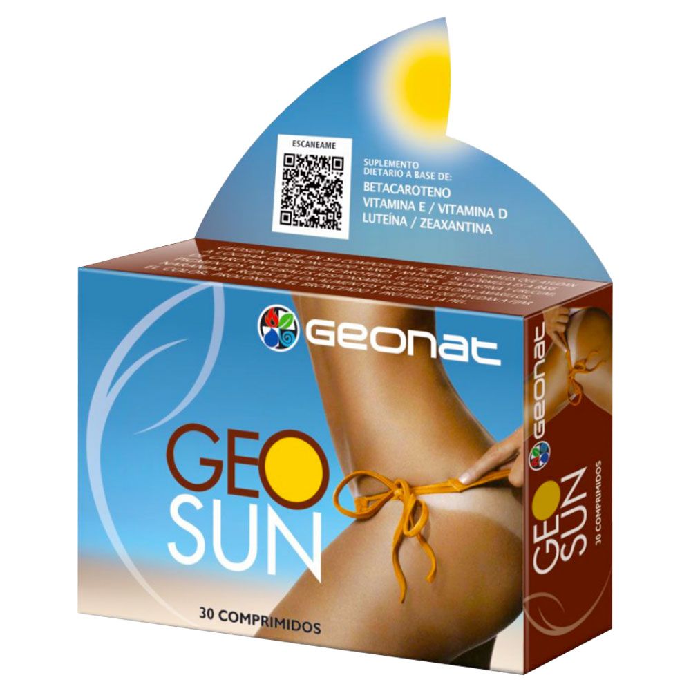 Geonat geosun bronceador x 30 comprimidos