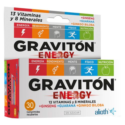 Gravitón Energy Vitaminas Y Minerales