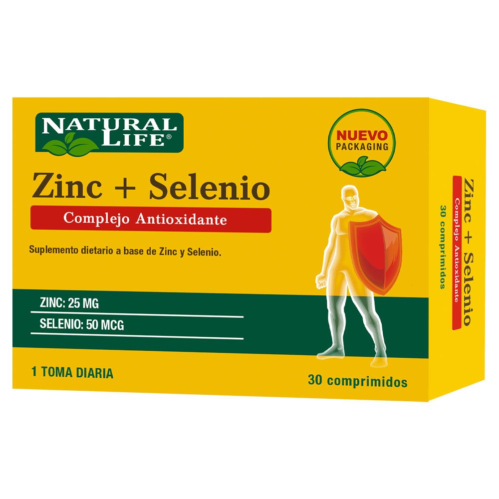 Natural life zinc + selenio