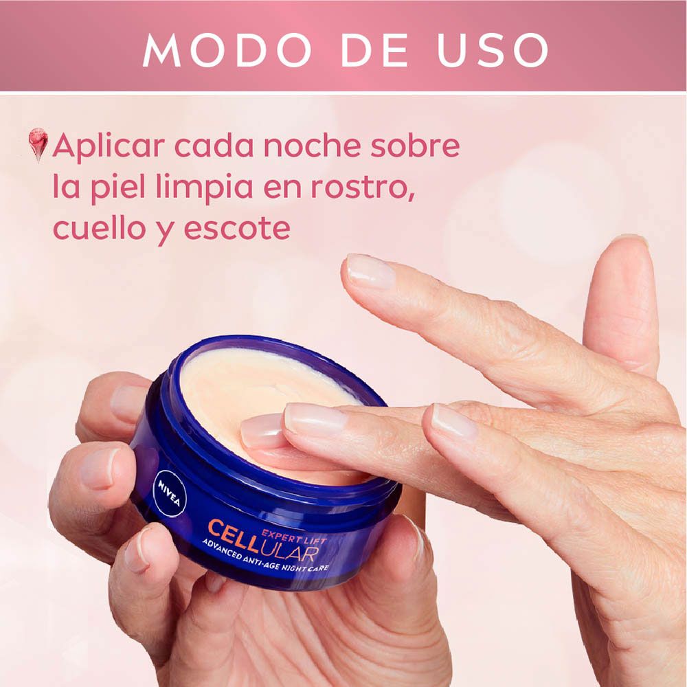 Nivea cellular lift expert crema antiedad noche