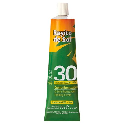 Rayito De Sol Crema Bronceadora Fps30